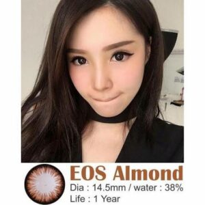 EOS Almond Brown and Choco Contact Lens
