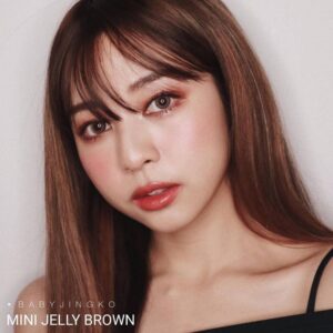 Kitty Kawaii Mini Jelly Brown and Gray Contact Lens