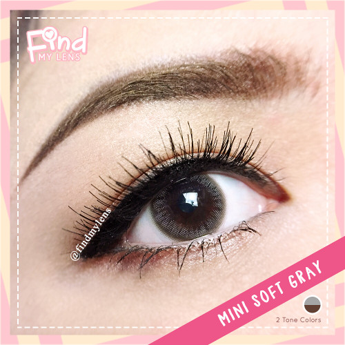 Kitty Kawaii Mini Soft Gray Contact Lens - Image 2