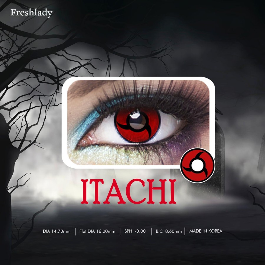 Fresh Lady Cosplay Itachi Contact Lens