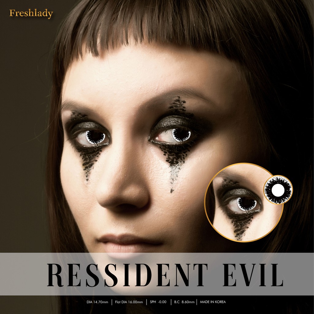 Fresh Lady Cosplay Resident Evil Contact Lens