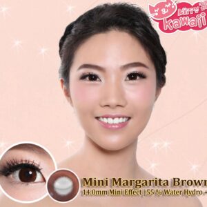 Kitty Kawaii Mini Margarita Brown Contact Lens