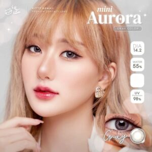 Kitty Kawaii Mini Aurora Gray Contact Lens