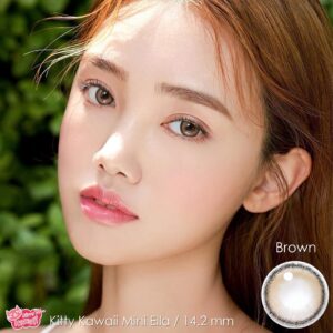 Kitty Kawaii Mini Ella Brown Contact Lens
